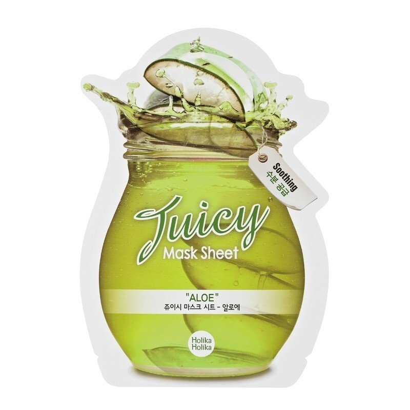 Juicy Mask Sheet (Aloe) - veido kaukė su alavijais